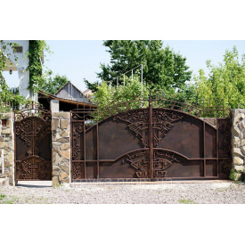 Кованые ворота ЧП Брама Слава