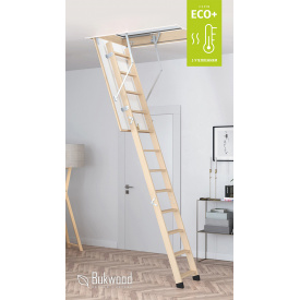 Чердачная лестница Bukwood ECO+ Mini 90х60 см