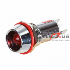 Світлосигнальна арматура AD22-C10 червона 24V AC/DC АскоУкрем