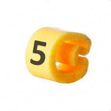 Маркування кабельне EC-1 з відміткою (5) 1,5...4 АскоУкрем