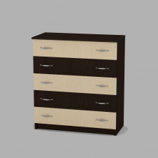 Комод Компаніт Комод-5 803x891x390 венге