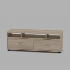 Тумба под ТВ Компанит Плазма 1200x430x380 дуб Сонома