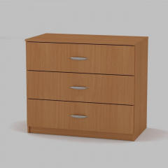 Комод Компанит Комод-3Б 910x782x493 бук Стрый