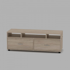 Тумба під ТВ Компаніт Плазма 1200x430x380 дуб Сонома Конотоп