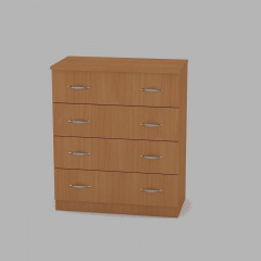 Комод Компанит Комод-4Б 720x849x390 бук Каменское