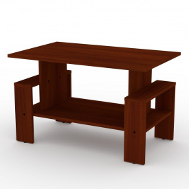 Стіл журнальний Компаніт Венера 800х497х500 мм яблуня