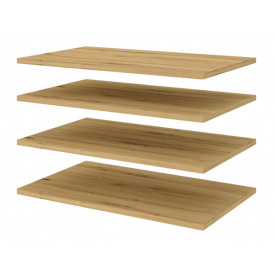 Передпокій Фокус СОКМЕ додаткові полки 4 шт 651х1920х338 мм дуб артисан