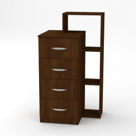 Комод-4-1П Компаніт 602х1100х470мм горіх