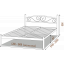 Ліжко Метал-Дизайн Вероніка 1900(2000)х800(900) мм чорний оксамит Вінниця