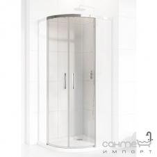 Двери полукруглой душевой кабины Radaway Idea PDD 2000 387139-01-01 хром/прозрачное стекло