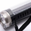 Фонарь аккумуляторный Bluetooth колонка с солнечной панелью RSDO с FM радио 21*6 см серебро Кропивницький