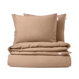 Євро комплект без простирадла Cosas RUM Ранфорс 200х220 см Коричневий