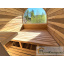 Баня бочка овальна 4х2,3м з термобруса з санвузлом Fassauna Thermowood Production Костопіль