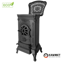 Чугунная печь KAWMET P9 8 кВт ECO 475х834х384 мм Киев