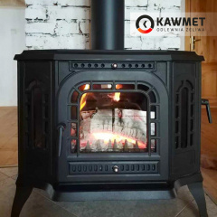 Чугунная печь KAWMET P7 PB 10,5 кВт ECO 775х655х525 мм Киев