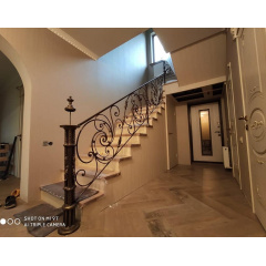 Перила кованые внутренние упрочнённые Legran Лозовая