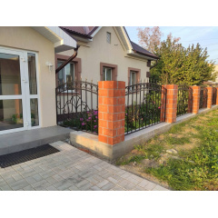 Забор кованый открытый упрочнённый Legran Славута