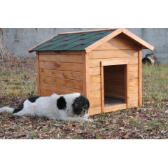 Будка для собаки Bud XL 115x80x80 DREVUS дерево (3002) Киев