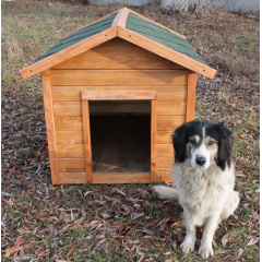 Будка для собаки Bud XL 115x80x80 DREVUS дерево (3002) Киев