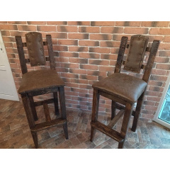 Стілець барний МебліЕко Мурат 440х450х1220 мм (101189) Балаклія