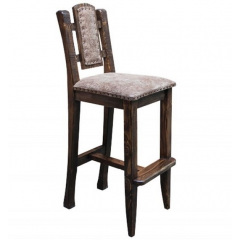 Стілець барний МебліЕко Мурат 440х450х1220 мм (101189) Балаклія