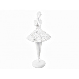 Интерьерная статуэтка Lefard Ballerina 33.5 см White AL120201