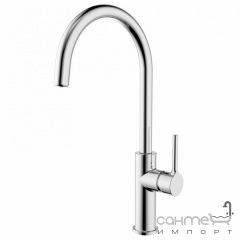 Смеситель для кухни с изливом для фильтрованной воды Imprese Pivot WD f03408501WD хром Токмак