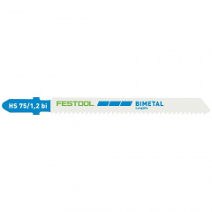 Пильное полотно для лобзика Festool METAL STEEL/STAINLESS STEEL HS 75/1,2 BI/5 (204270) Вінниця