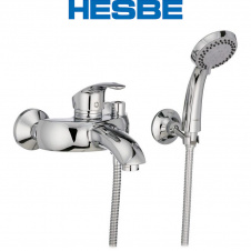 Змішувач для ванни короткий ніс HESBE MARS (Chr-009)
