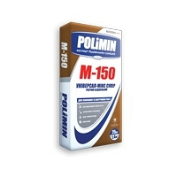 Раствор строительный POLIMIN М-150 25 кг