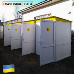 Біотуалет кабіна для інвалідів 150х150х220 см Стандарт Київ