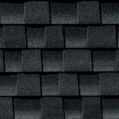 Битумная черепица GAF Timberline HD Charcoal Черно-серый с переливом Київ