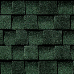 Битумная черепица GAF Timberline HD Hunter Green Темно-зеленый с оттенком Михайловка