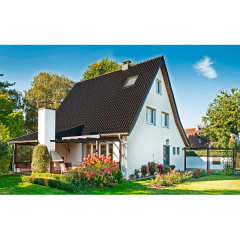 Керамическая черепица LAUMANS модель Ideal Variabel №20 черный благородный ангоб Киев