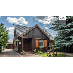 Металлочерепица Budmat Murano X-Matt графитовая Вишневе