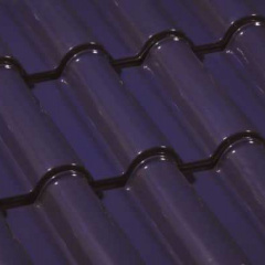 Керамическая черепица Umbelino TILE Glazed Синяя (116536) Чугуїв