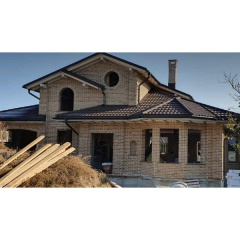 Композитна черепиця Novatik NATURA CLASSIC brown earth (коричневий) Павлоград
