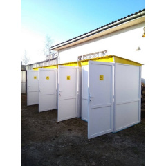 Биотуалет кабина для инвалидов 150х150х220 см Техпром Нежин