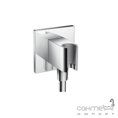 Настенный держатель ручного душа Hansgrohe Fixfit Porter Square 26889000 хром Кропивницький