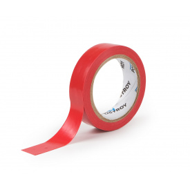 Ізоляційна стрічка Polax ПВХ POSTROY 25м червона (IT-25154)