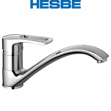 Смеситель для кухни елка литая HESBE HANSBERG (Chr-012)