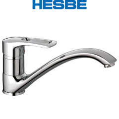 Смеситель для кухни елка литая HESBE HANSBERG (Chr-012) Белая Церковь
