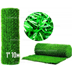 Штучний зелений паркан Green mix трава 1х10 Охтирка