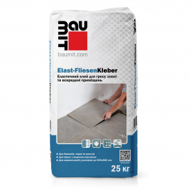 Клей для плитки Baumit Elast-Fliesen Kleber эластичный 25 кг