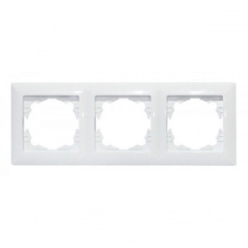 Рамка 3-а біла TINA