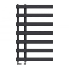 Дизайнерский полотенцесушитель IDEALE EMMA 11 7/780/500 черный (RAL 9005) Новояворовск