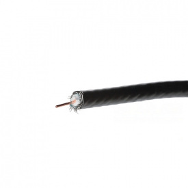 Кабель телевизионный RG-6U FinMark черный (100м/б.)