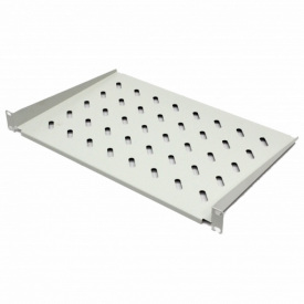Полиця консольна CMS UA-SHC350G 19" 1U 350 мм сіра