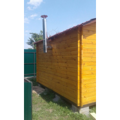 Баня деревянная из профилированного бруса 3х4 Киев