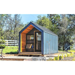 Лазня мобільна барн хаус 3,5 х2, 3х2, 7м Sauna barn house 01 Thermowood Production Ukraine Пологи